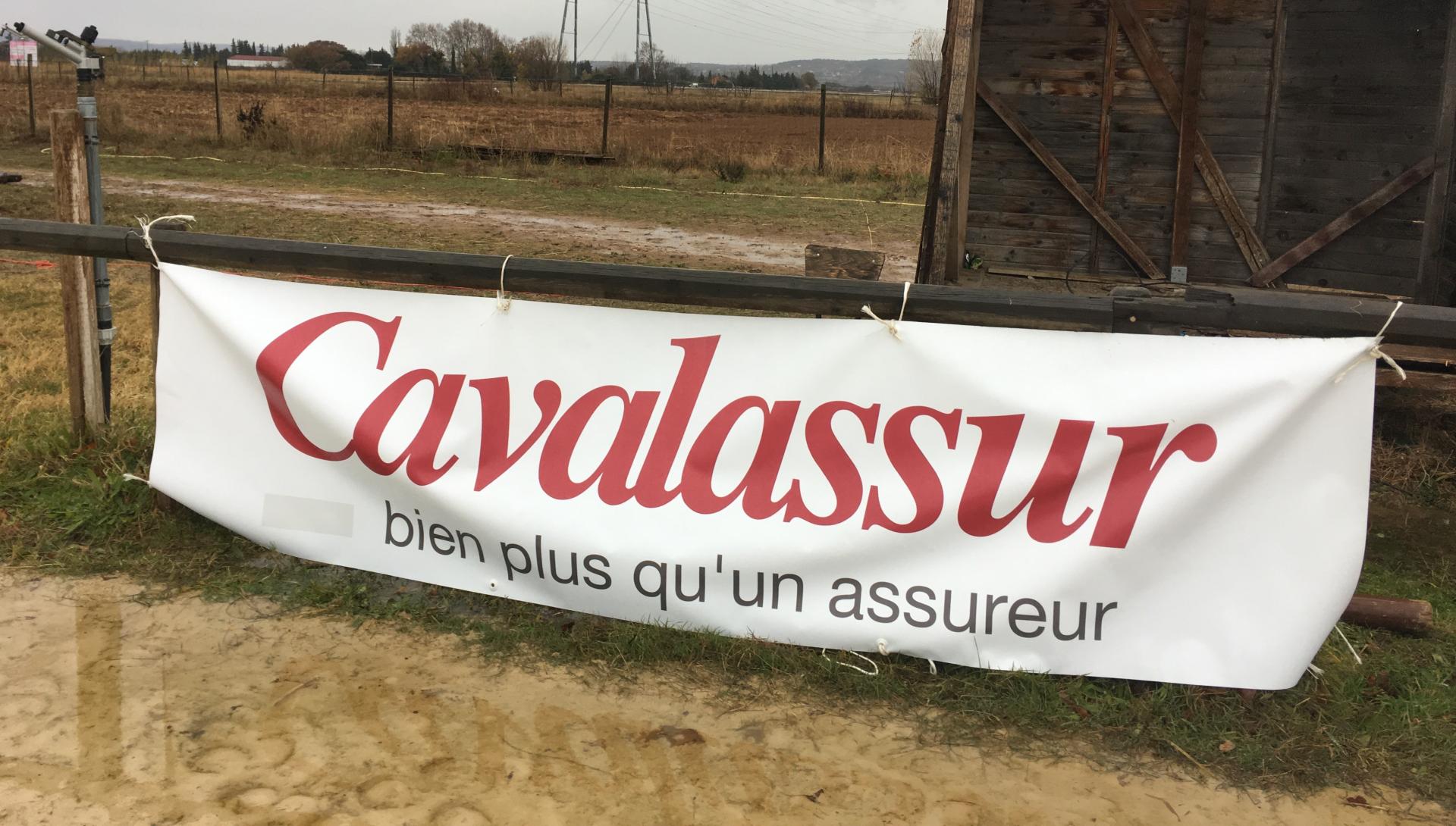 BANDEROLE CAVALASSUR POLE DE FORMATION EQUESTRE