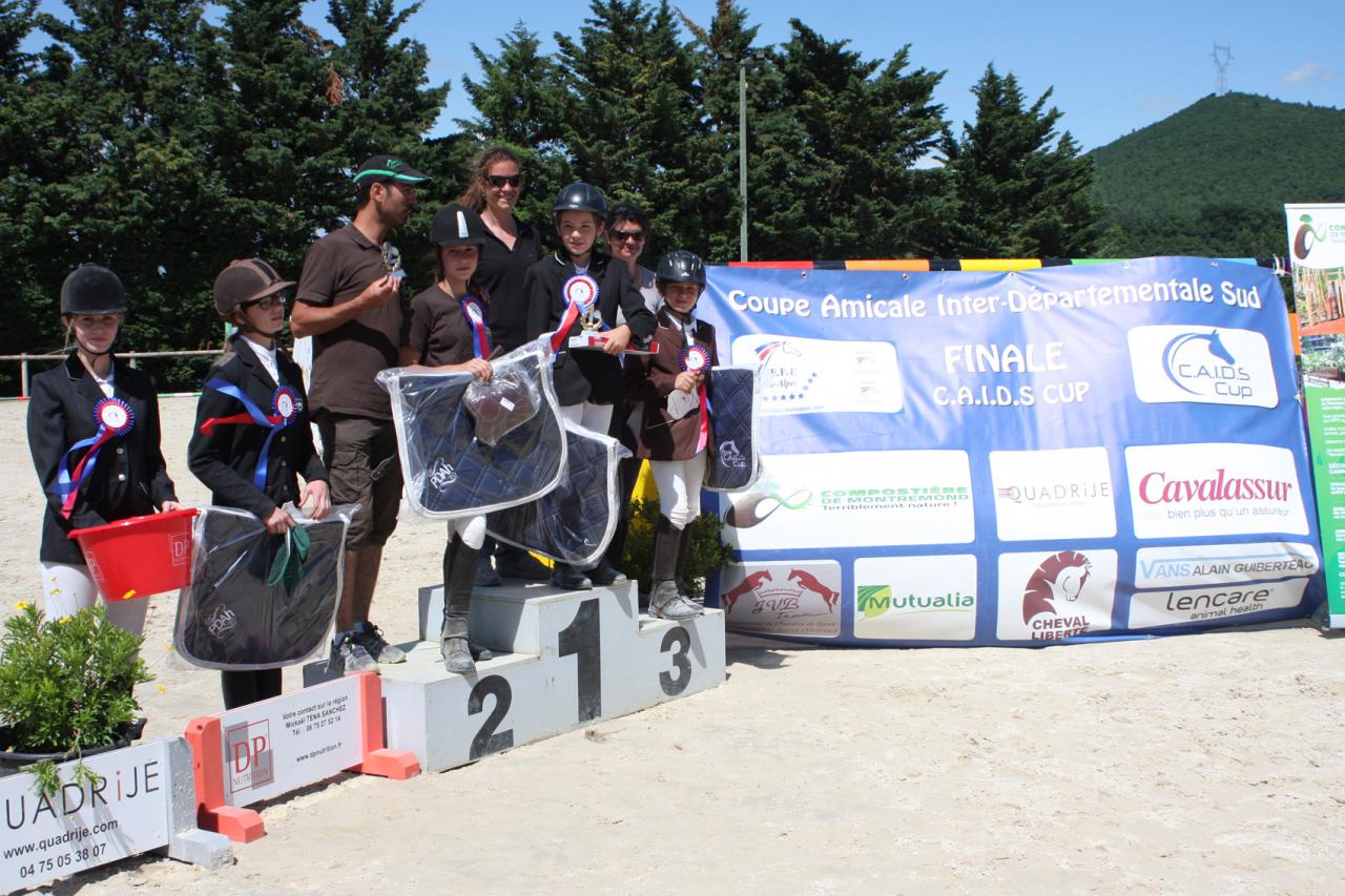 CAIDS CUP 2016 Le Podium Poney 4(1)